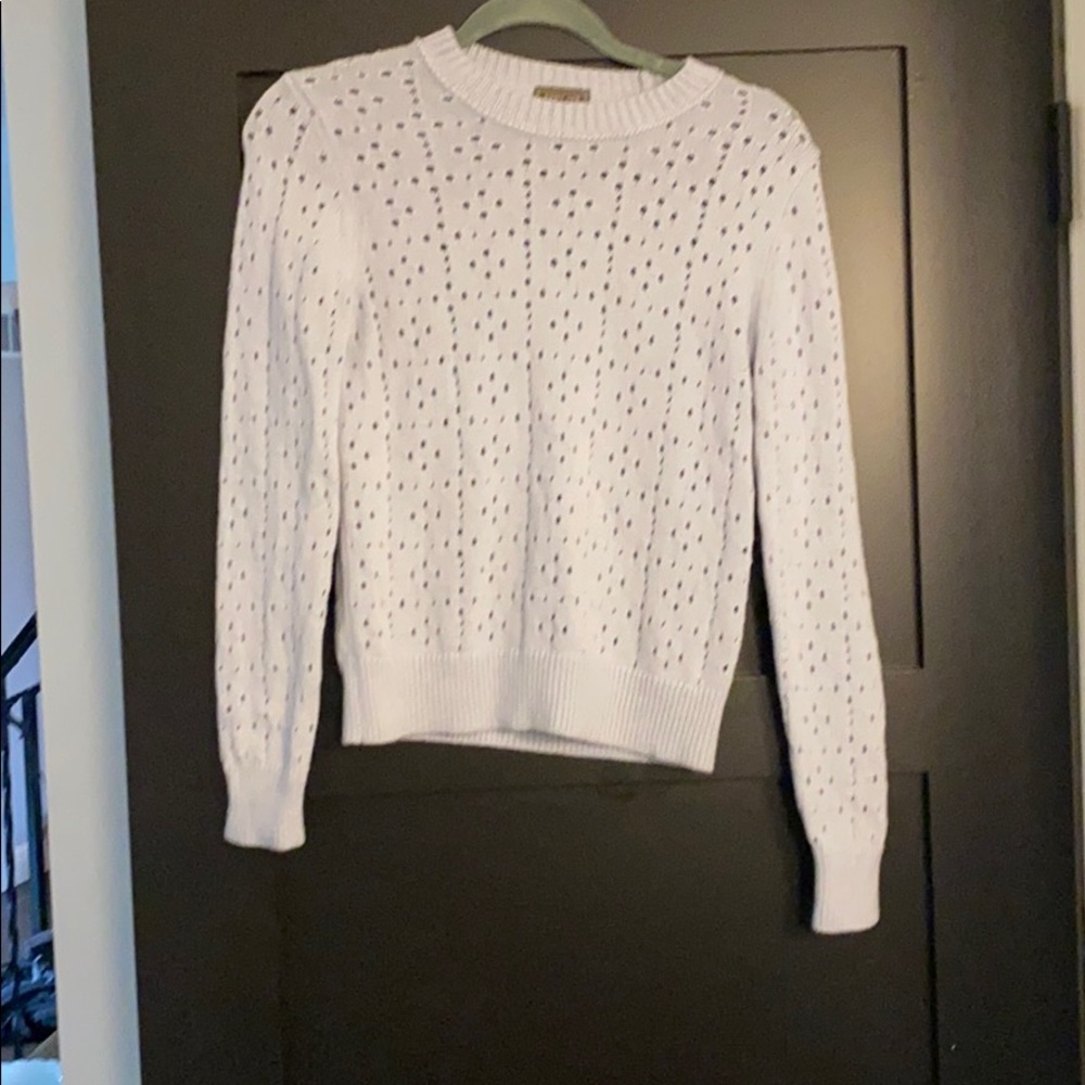 Point Sur- J Crew Light Blue Sweater